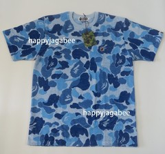 A BATHING APE Men’s ABC CAMO PILE JACQUARD ONE POINT TEE 1L30109005 b