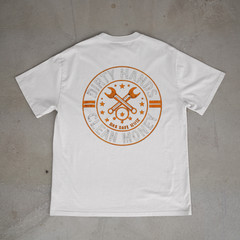 Dirty Hands Clean Money Shirt Blue Collar Work Mechanic Tee Back Print