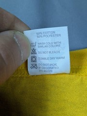 Vintage Hulkamania Shirt Mens XL Yellow Red Sleeveless Augusta WWE Hulk Hogan