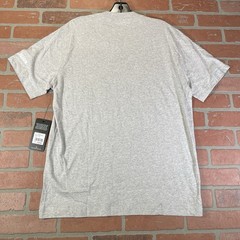 True Religion Mens Tshirt Size Large Gray Horseshoe Logo Rinestone Shine NWT $59