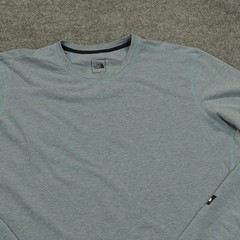 The North Face Shirt Mens XXL Blue Long Sleeve Crew Neck Stretch A3MG5 Active
