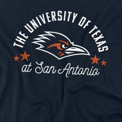 UTSA Adult T-Shirt Roadrunners, Navy, S-5XL