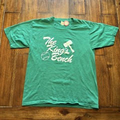 Vintage The King’s Bench Shirt Mens Large Fits Smaller Graphic Tee T-Shirt