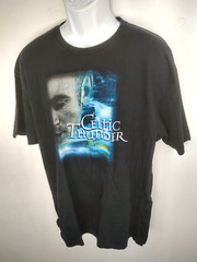 Celtic Thunder U.S. Tour 2008 Concert T-Shirt Cities On Back Anvil Label Sz 2xL