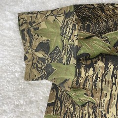 Vintage Camo Shirt Men XL Single Stitch Ace Sportswear Gun Creek Hunting Club