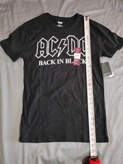 Ac/Dc Back In Black Size Small