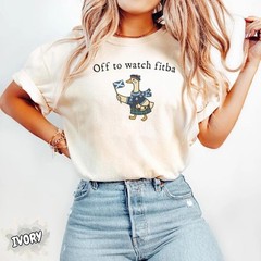 HOT Off To Watch Fitba T-Shirt, Funny Goose Shirt, Scotland World Cup Shirt