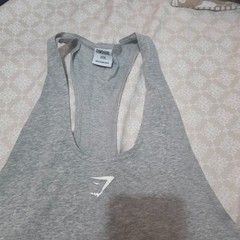 GYM SHIRT STRINGER TEES 2XL GRAY PERFECT FOR THE GYM