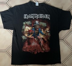 Iron Maiden Book of Souls US Tour 2017 T Shirt XL Delta Pro Weight Official Tee
