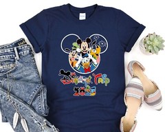 Mickey and Friends Disney Trip 2025 Family Matching Shirt, Mickey and Minnie Ear