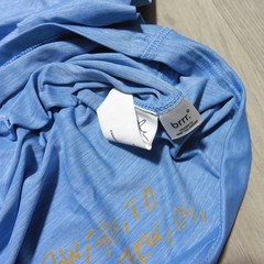 GREYSON Mens M MEDIUM GUIDE SPORT T SHIRT=BAREBONE=PERFORMANCE GOLF TEE BLUE