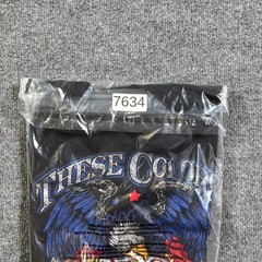 Way To Celebrate Patriotic T-Shirt Mens 2XL Black Cotton Graphic Print Outdoor