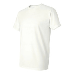 Gildan 8000 Adult DryBlend Short Sleeve T-Shirt White Small