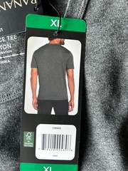 Banana Republic Men’s Luxe Touch Performance Tee Cotton Gray Size XL