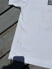 Vintage 90s Hoopfest Basketball Distressed And 1 Tee Shirt Mens Medium White