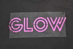 Mens GLOW “Gorgeous Ladies of Wrestling” Black Shirt New S-2XL
