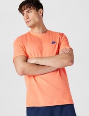 Nike Men’s Sportswear Club T-Shirt – Orange Frost – XX-Large