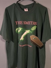 Vintage The Smiths The Queen is Dead shirt Size XL Green 2004 Y2K Jerzees