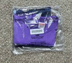 Supreme Gas Purple Tee Size Small SS 22’
