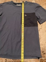 REI CO-OP KNIT PERFORMANCE POCKET T-SHIRT ( MENS M ) BLUE TONE PREOWNED