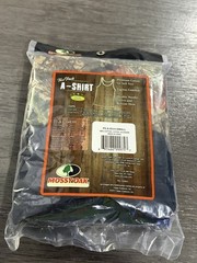 1 Pack NEW MOSSY OAK 2 PACK MEN’S A-SHIRT/TANK Sz S 34-36 Camo Black