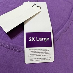 Queer Eye Yas, Henny Purple Tank Top 2XL T-Shirt New With Tags Unisex Pride NWT