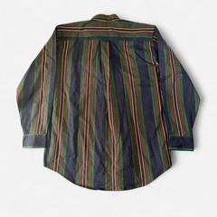 NWT Vintage Ivy Crew Western Striped Long Sleeve Button Up Size M