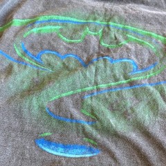 Batman Forever American Thrift x DC 1995 Heavyweight T-Shirt Black Wash Tee Sz M