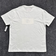 Men’s Eddie Bauer Expedition Cotton Twill T-Shirt Size M Signature Logo White