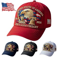 250th Anniversary USA Hat Adjustable United States 250th Anniversary Hat Ret…
