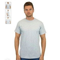 Gildan G500 Adult 5000 Heavy Cotton T-Shirt Unisex Sz M Sport Grey (3 PK) New