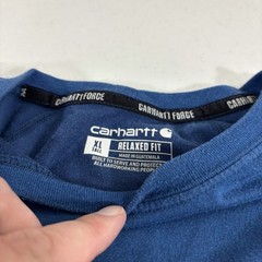 Lot 5 Carhartt Force Workwear T Shirts Men’s Size XLT Tall 104616 Stretch READ!