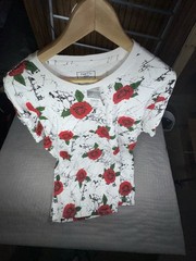 rue21 Men’s Rose Graphic Jersey T-Shirt Crew Neck Short Sleeve XXL