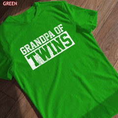 Twins Grandpa Grandfather T-Shirt Special Gift For Men, Dad, Tee Gift