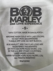 BOB MARLEY ONE LOVE EXPERIENCE Unisex WHITE LONG SLEVEE Tee T-Shirt ORIGINAL NEW