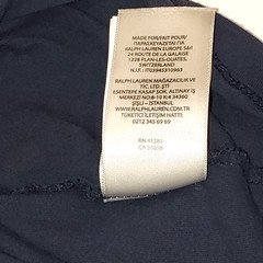 Polo Ralph Lauren 1967 ATHL DEPT Mens M Navy Yellow Cotton Graphic S/S T Shirt