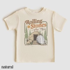Rolling Christian T-Shirt Easter Clothing Jesus Christ Shirt