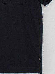 Boss Men’s T-Shirt XXL Blue Cotton with Polyamide, Elastane Basic