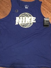 Nike Dry Men’s Tank Dri-FIt Nike Basketball SZ Large Standard Fit DD9359