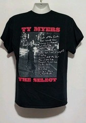 Ty Myers The Select Tour Official Shirt Size Large Country Texas