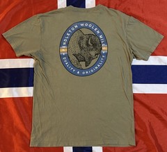 Pendleton Mens Bison Graphic T-Shirt Buffalo Sunset Heritage Khaki Tee Men’s L