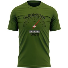 Oldometer 70th Birthday Mens T Shirt shirt Funny Him seventy seventieth miles…