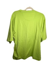 Mode of One MEN’S Acid Green Square Pocket T-Shirt Sz. Medium NWT