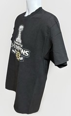Boston Bruins 2011 Stanley Cup Champs Reebok Shirt Men Large Facsimile Autos