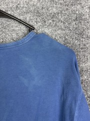 Peter Millar Shirt Mens Large Blue Long Sleeve Pima Cotton Golf Holiday
