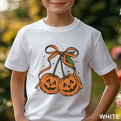 Pumpkin Cherries Autumn Girly Shirt, Halloween Pumpkin Shirt, Fall Theme, 203650
