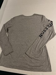 Pendleton Whisky Long Sleeve Logo T-Shirt LARGE Rodeo Midnight 1910 Buck Western