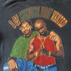 Vintage Tupac Shirt 2Pac 90s Rap Tee Large Death Row Snoop Dog Rare Bootleg HTF
