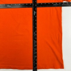 Nike Shirt Men Large Center Swoosh Spell Out Dri Fit Orange Work Party Core Ex