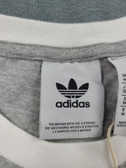 adidas ORIGINALS CALIFORNIA 3 STRIPES TREFOIL HEATHER GREY Tee Men’s Medium